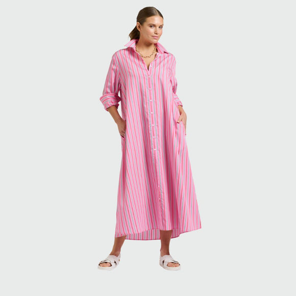 The Luna Long Shirtdress